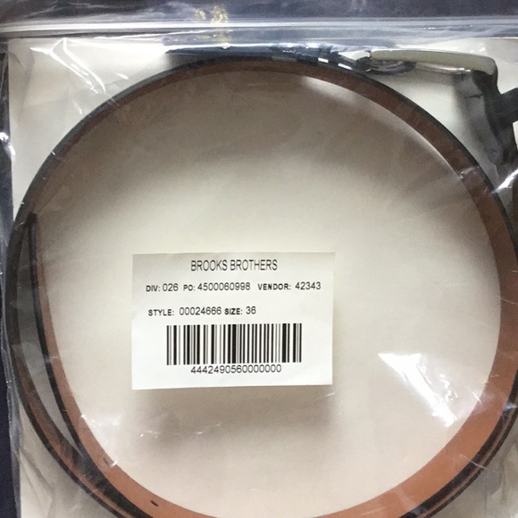 Brooks Brothers Mens Belts (3) - Picture 3 of 4
